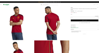 Camiseta Adidas 1ª equipación Selección Española de Fútbol 2022-2023 por solo 44,97€