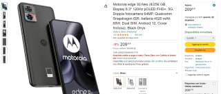 Motorola Edge 30 Neo 5G de 8GB/256GB por 209,05€