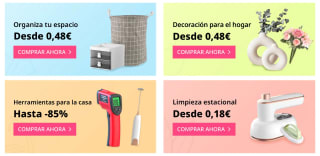 Ofertazas desde Temu productos por menos de 1€ alucina