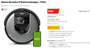iRobot Roomba i7158 voor €349 bij Bol.com