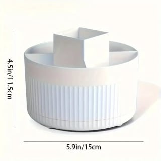 Organizador de maquillaje giratorio por 0,59€