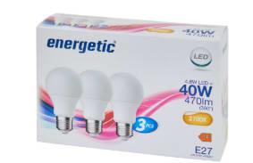 Diverse Energetic ledlampen 3 packs voor €0,99 bij de Action