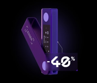 Tot 40% korting op Ledgers in de Black Friday Sale bij Ledger