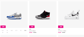 30% extra kassa korting op de sale tot 84% korting bij Sneakerbaas