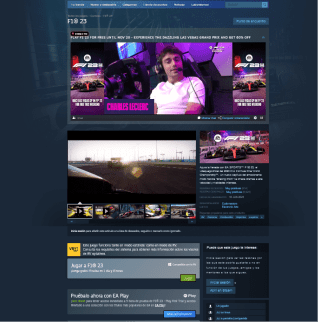 Descuento 60% Juego F1 2023 Steam