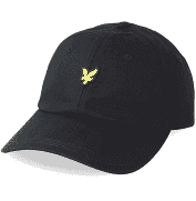 Cotton Twill Baseball Cap True Black Adjustable - Lyle & Scott voor €12,50 bij de Bijenkorf