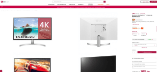 Monitor LG Ultrafine 4K 27" por solo 199€