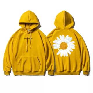 Sudadera con capucha estampada por 9,90€ varios colores a elegir