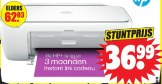 HP all in one printer 2810e voor €36,99 bij Dirk