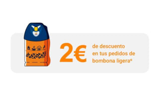 Repsol 2€ descuento en bombonas ligeras
