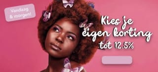 12,5% korting op bestelling vanaf €150 bij Haarpro