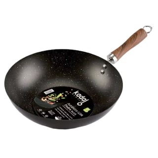 Sartén Wok Piedra Black antiadherente Kadal 24 cm por 18,21€