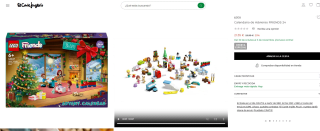 Set Lego Friends Calendario de Adviento 2024 por 21,55€