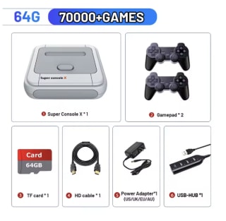 Consola Retro Emuladora Super Console X 64GB por solo 20,60€