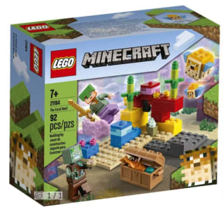 LEGO Minecraft El Arrecife de Coral a $167 en Sanborns