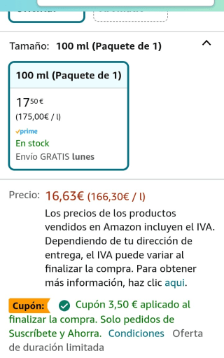 CALVIN KLEIN CKIN2U Eau de Toilette for her 100ml por 13,12€.