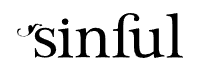 Free shipping on orders over £55 at Sinful
