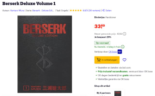 Berserk Deluxe Volume 1 voor €33,89 bij Bol.com