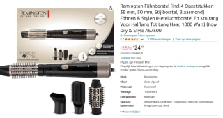 Remington Blow Dry & Style 3-in-1 Heteluchtborstel voor €24,30 bij Amazon