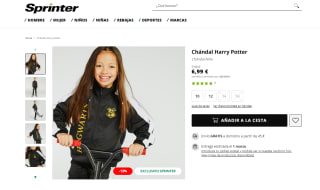 Recopilación ropa Harry Potter desde 2,99€