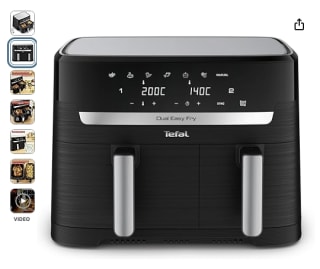 Tefal EY901810 Dual Easy Fry dmv cashback voor 99,99 euro