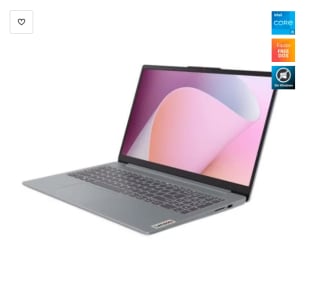 Ordenador Portatil Lenovo IdeaPad Slim 3 15IAH8 Intel Core i5-12450H/16GB/512GB SSD por 439€