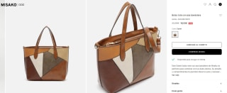 Bolso tote con asa bandolera Gambi por 16,50€