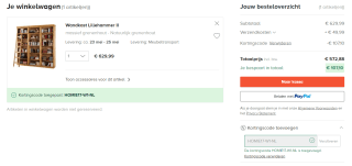 17% korting op meubels en meer voor de woonkamer bij Home24