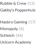 25% korting op merkspeelgoed vanaf 2 stuks bij Dreamland