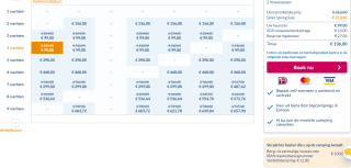 Vanaf €142 een lang weekend (4 nachten) of midweek weg in een luxe stacaravan bij Vacansoleil
