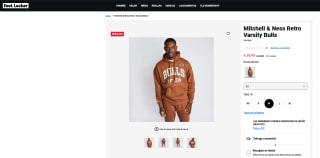 Sudadera Mitchell & Ness Retro Varsity Bulls por solo 39,99€