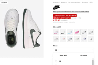 Nike Sportswear Sneakers 'Air Force 1 LV8 2' voor €52,43 bij About You