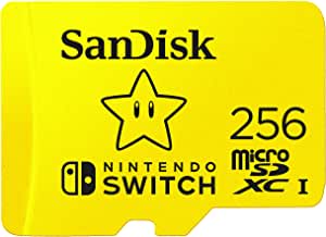 SanDisk microSDXC UHS-I kaart voor Nintendo Switch 256GB voor €29,99 bij Amazon.de