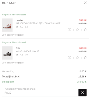 BSTN korting code voor 20% extra korting op de sale tot 58%