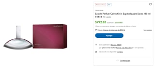Perfume Calvin Klein Euphoria por $793 | Descuento Sam's Club