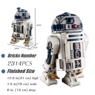 R2D2 Robot conjuntos de bloques de construcción 2314 piezas por 33,39€