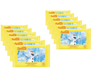 Zwitsal Frozen Snoetenpoetsers Alcoholvrij - 960 doekjes voor €24,95 bij iBOOD