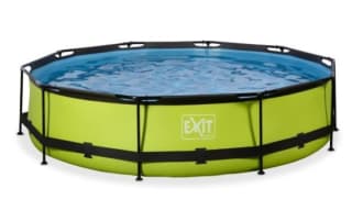 EXIT Lime zwembad ø360x76cm met filterpomp voor €94,36 bij Ways