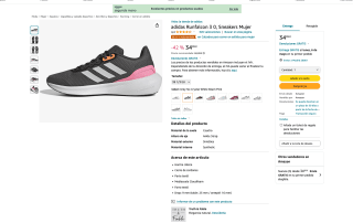 Zapatillas Adidas Runfalcon 3 0 Sneakers Mujer por 34,99€