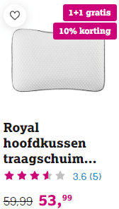 10% extra korting op alles voor de slaapkamer bij Leen Bakker