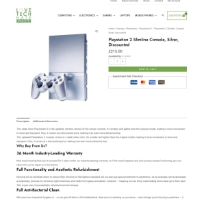 Consola Playstation 2 Slimline plateada a tan solo 258,17€