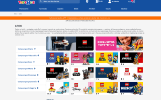Descuento 20% Juguetes LEGO en Toysrus