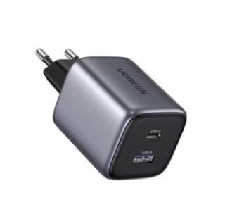 Cargador UGREEN Nexode USB C GAN de 35W USB A 22,5W por 15,60€
