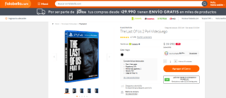 Videojuego The Last Of Us 2 Ps4 por $19.990