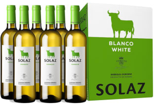 Pack x6 Vino Solaz Blanco 100% Verdejo por 11,56€