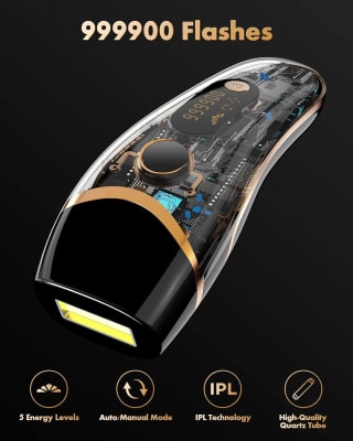 IPL apparaatvoor haarverwijdering voor mannen en vrouwen voor €25,15 dmv code bij Amazon