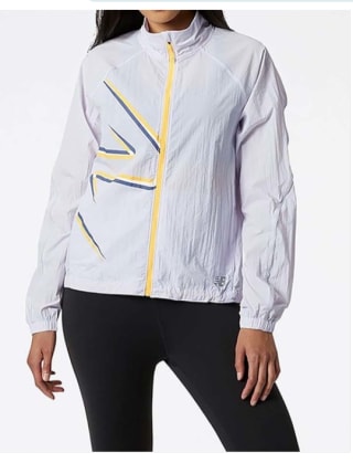 Chaqueta de Mujer New Balance Printed Impact Run Light por 38€