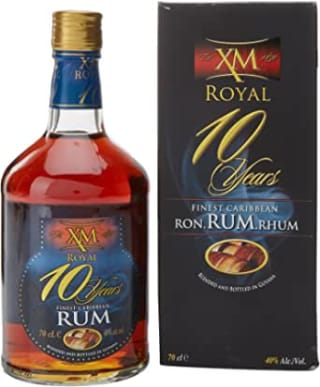 XM ROYAL 10 Years Old Fines Caribbean Rum 700ml por 20,39€.