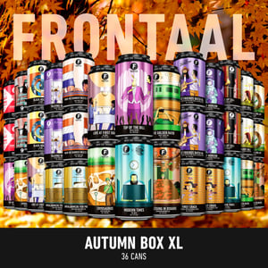 36 speciaal bieren van Frontaal voor €89,96 dmv code