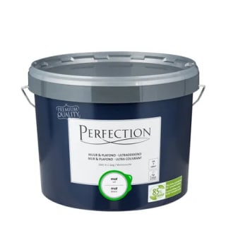 Perfection verf Muur & Plafond Ultradekkend 10L voor €29,99 bij de Praxis.